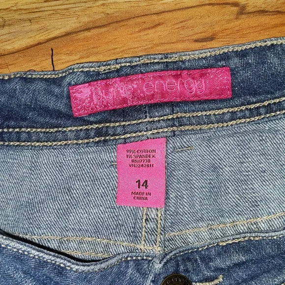 Pure Energy size 14 jean skirt - Picture 3 of 7